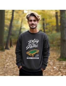 Baskılı Antrasit Sweatshirt