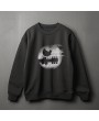 Baskılı Antrasit Sweatshirt