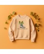 Baskılı Bej Sweatshirt