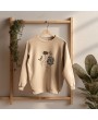 Baskılı Bej Sweatshirt