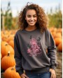 Baskılı Antrasit Sweatshirt